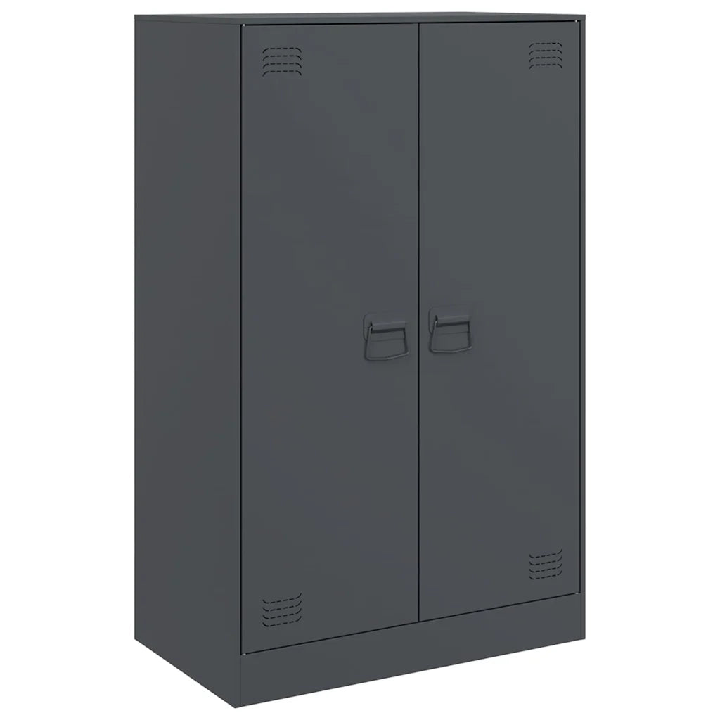 Credenza-Buffet-Armadio da cucina Antracite 67x39x107 cm in Acciaio 912364