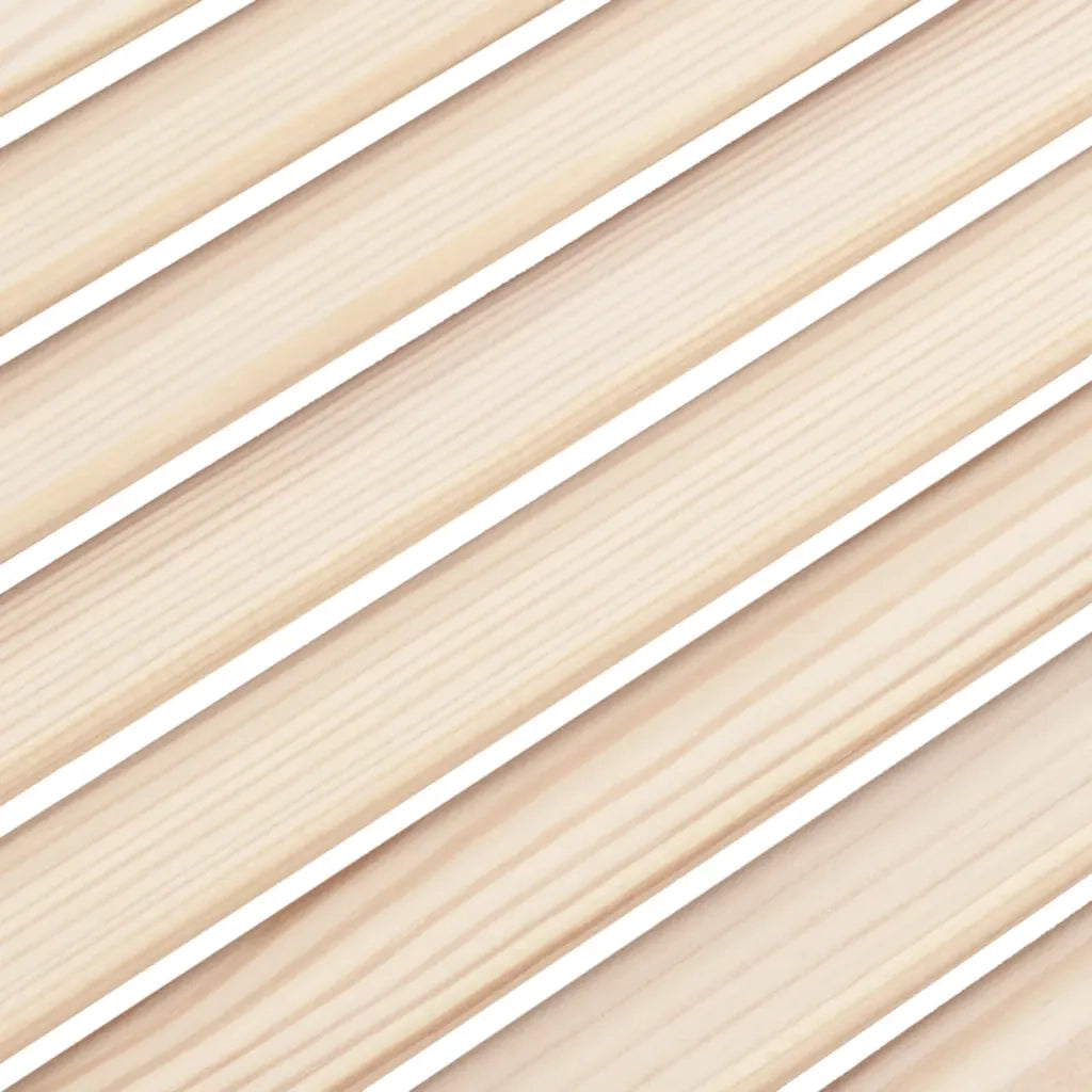 Ante con Design a Lamelle 2 pz 61,5x59,4 cm in Legno di Pino CFW9533154