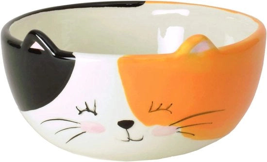 Scaletta per gatti | piccola scatola di ceramica con orecchie di gatto | piatto di ceramica con disegno di gatti | regalo per compleanno, prima giornata di scuola, Natale, San Valentino