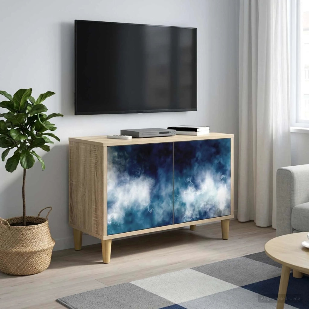 Mobile TV RAALTE 69 x 33 x 50 cm Sonoma Legno ingegnerizzato 8006992