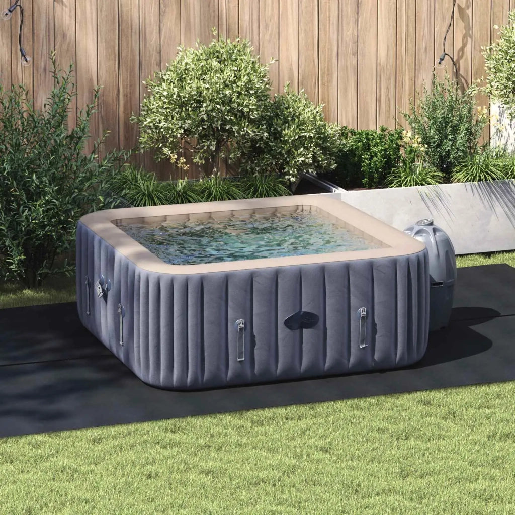 Telo per Fondo Piscina Regolabile Nero 420 x 220 x 0,1 cm 42009122