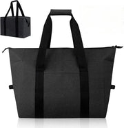 Zak da coperta per il cibo - 20L - Conserva cibo fresco e freddo - Ideale per campeggi e pic nic - Borsa portatile isolata - Sacco impermeabile, a tenuta d'aria, fresco e isolato - Borsa da spalla impermeabile in materiale di alluminio - 39x19x27cm