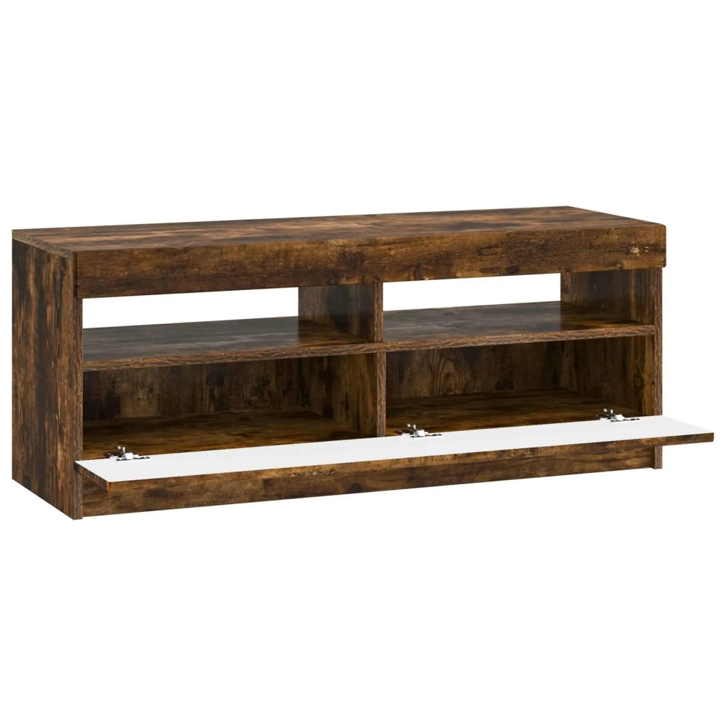 Mobile TV LED Rovere Fumo Legno ingegnerizzato 897870