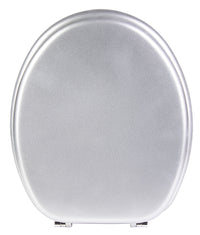 Copriwater Universale 5,5x45x38 cm in MDF Silver