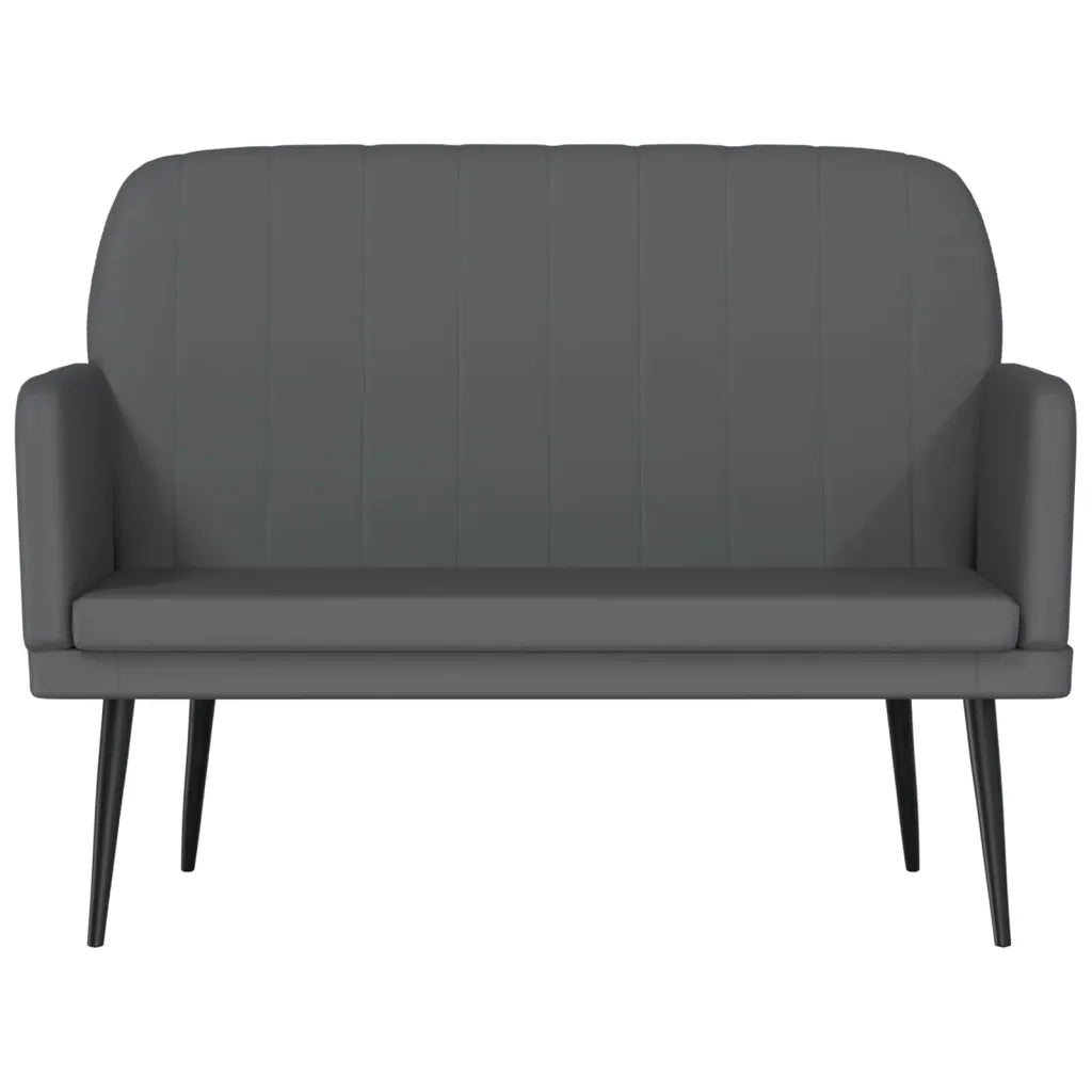 Panca Grigia 107x80x81 cm in Similpelle CFW6417401
