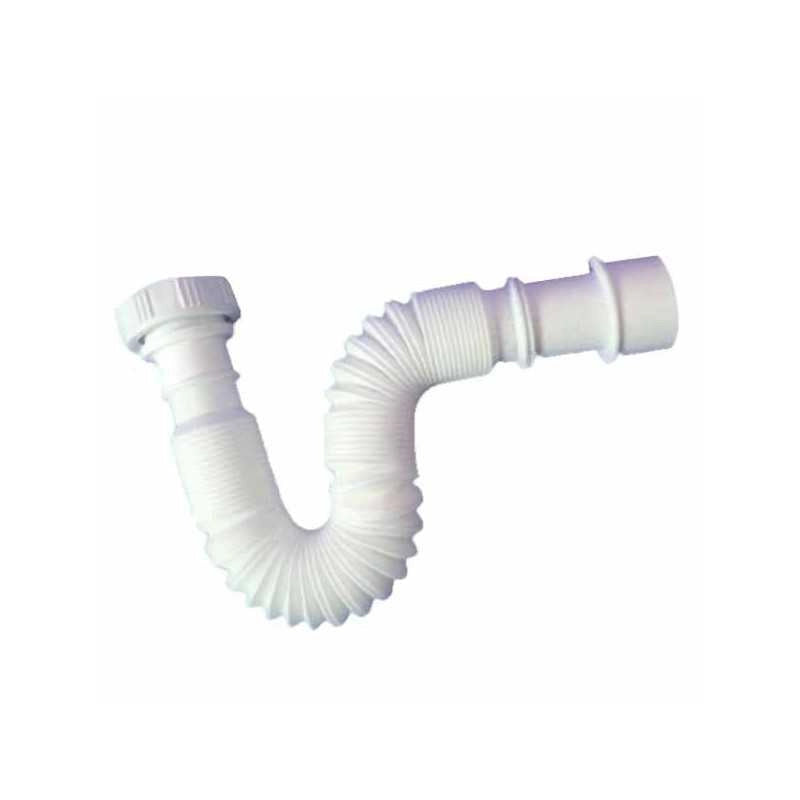 Tubo Scarico Lavelli 1"1/2X32 300/730 Bianco