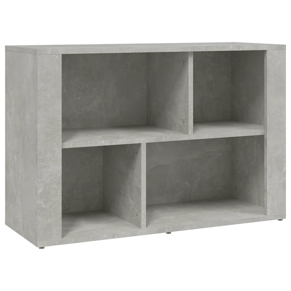 Credenza | Madia | Buffet da pranzo | Armadio da pranzo Grigio Cemento 80x30x54 cm in Legno Multistrato