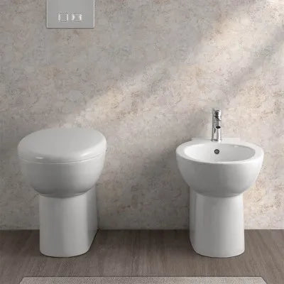 Copriwater originale soft-close in termoindurente per vaso linea Cipro