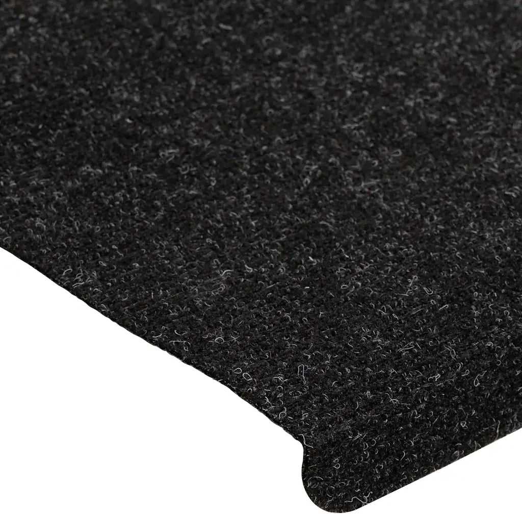 Tappetini Autoadesivi per Scale 15 pz | Gradini per Scale 65x24,5x3,5 cm Antracite