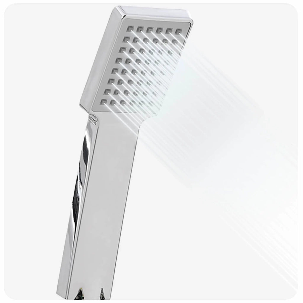Set di doccia con soffione Cromato 150 cm Acciaio Inox 42038966