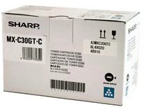 ORIGINAL Sharp toner ciano MX-C30GTC ~6000 Seiten