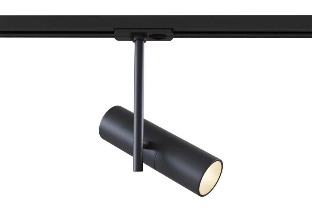 Faretto per Sistema Illuminazione Binario 50W GU10 in Alluminio Elti  Nero