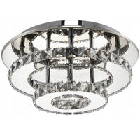 Lampada Da Soffitto Cristallo Plafoniere Led 20w Rotondo App412-c App412-c