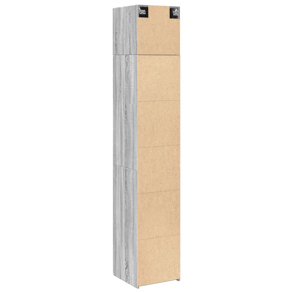Mobile Sottile Grigio Sonoma 40x42,5x225 cm in Truciolato 3281278