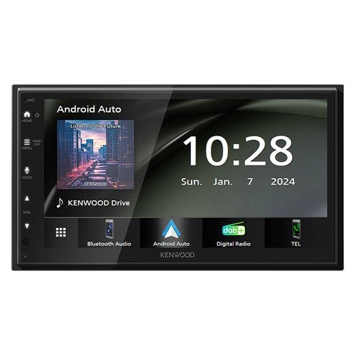 Kenwood dmx6523dabs ricevitore multimediale per auto nero wi-fi bluetooth