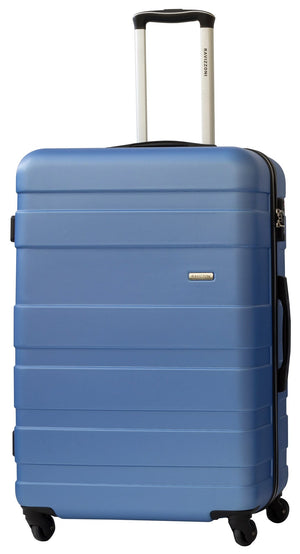 Set 3 Valigie Trolley Rigide in ABS 4 Ruote TSA Ravizzoni Caronte Blu