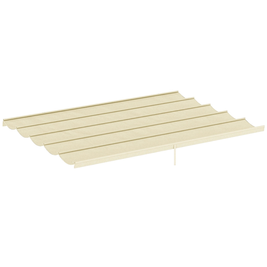 Tenda per Pergola Retrattile ¨C Zephmum ¨C 400x300 cm Crema