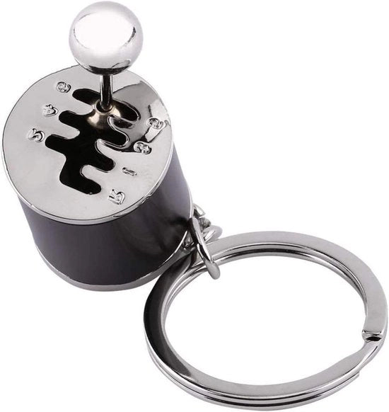 Accessorio per auto modello cambio manuale manopola del cambio chiave appoggio - nero - accessorio per appassionati di auto.