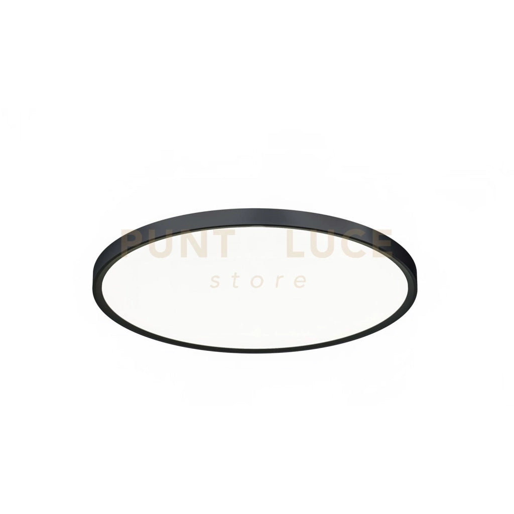 GPL325- PLAFONIERA D.40CM 3000-4000-6000K 3000-3200-3350LM 32W NERO OPACO