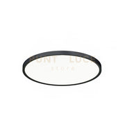GPL325- PLAFONIERA D.40CM 3000-4000-6000K 3000-3200-3350LM 32W NERO OPACO