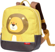 Borsa per Bambino con Motivo di Leone e Cinturino Regolabile, Colore Giallo