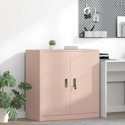 Armadio Rosa 90 x 40 x 90 cm Acciaio 891641