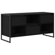 Mobile TV | Armadietto TV | Mobile Porta TV Rovere Nero 100 x 36 x 49,5 cm Legno multistrato