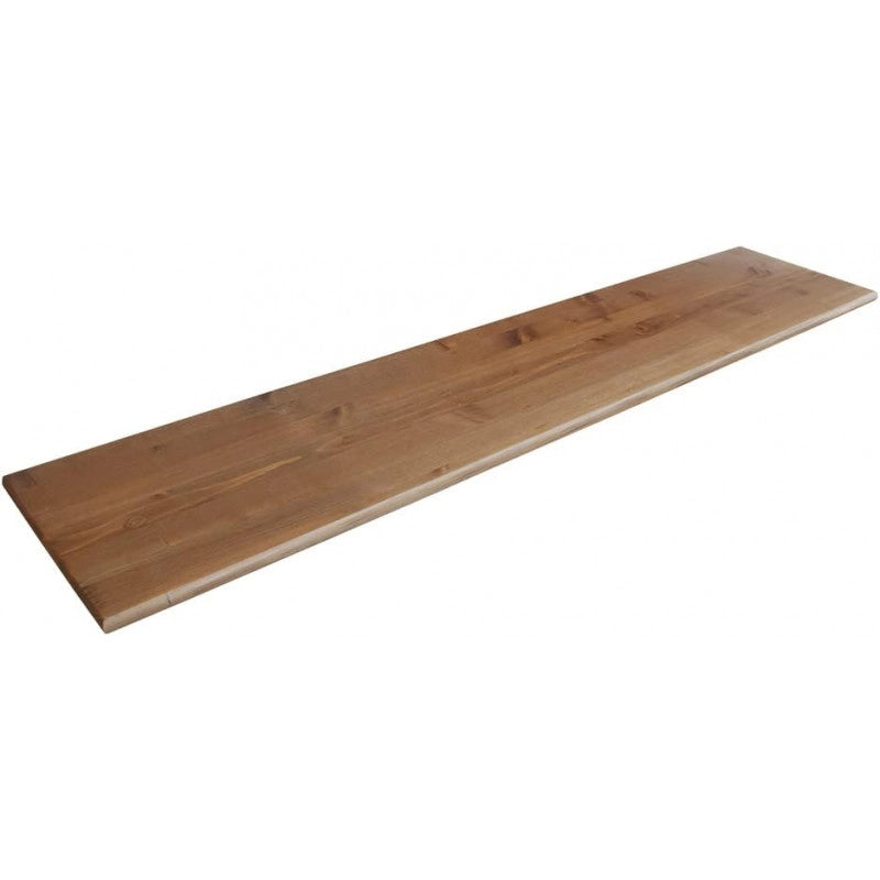 Mensola in legno Mercurio verniciato noce 2,4x24x116 | La massima espressione di stile e funzionalità