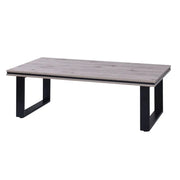 Tavolino basso MALAGA - Colore quercia Wellington - 135 x 70 x 45 cm
