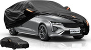 Autohoes impermeabile per respiro, adatto a tutte le condizioni climatiche - protezione contro pioggia, neve e raggi UV - protezione contro grandine per uso interno ed esterno (B-Fit sedan lunghezza 470-490 cm)