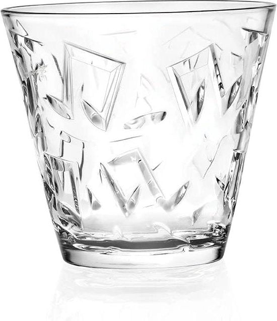 Vaso da cristallo per casa - contenitore per ghiaccio per bar home Ljsemmer