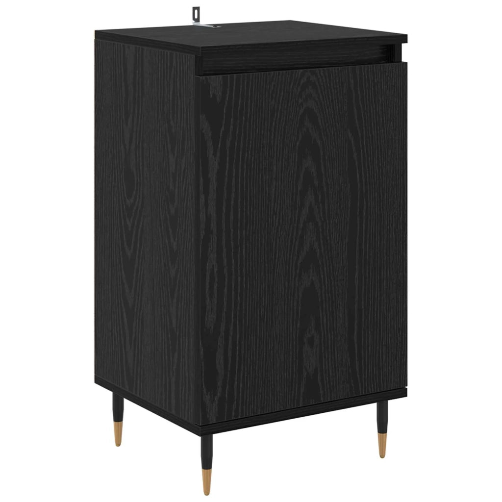 Credenza 2 pz | Madia | Buffet da pranzo | Armadio da pranzo Rovere Nero 40 x 35 x 70 cm