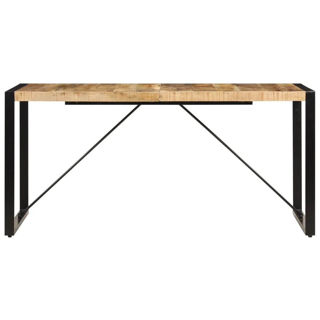 Tavolo da Pranzo 160x80x75 cm in Legno Massello di Mango 247417
