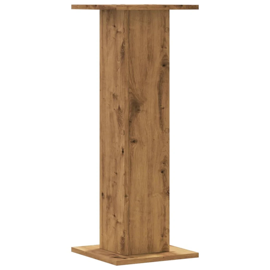 Portavasi mobili per fiori set da 2 fatti a mano legno ingegnerizzato marrone 02_0045295