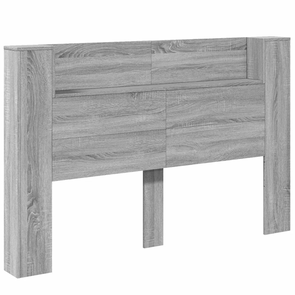 Testiera | Testata Grigio Sonoma 160 x 16,5 x 103,5 cm Legno multistrato