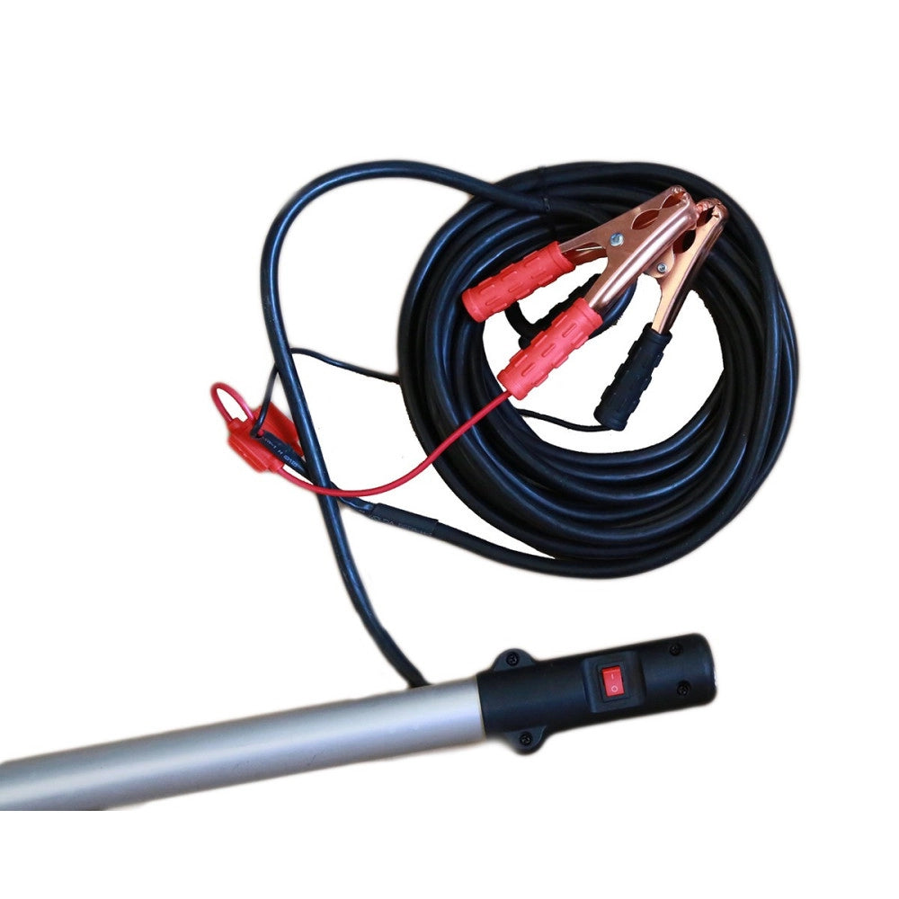 Trade Shop - Scuotitore Raccogli Olive Abbacchiatore Scuoti Olive A Batteria 12v 140w 3mt -