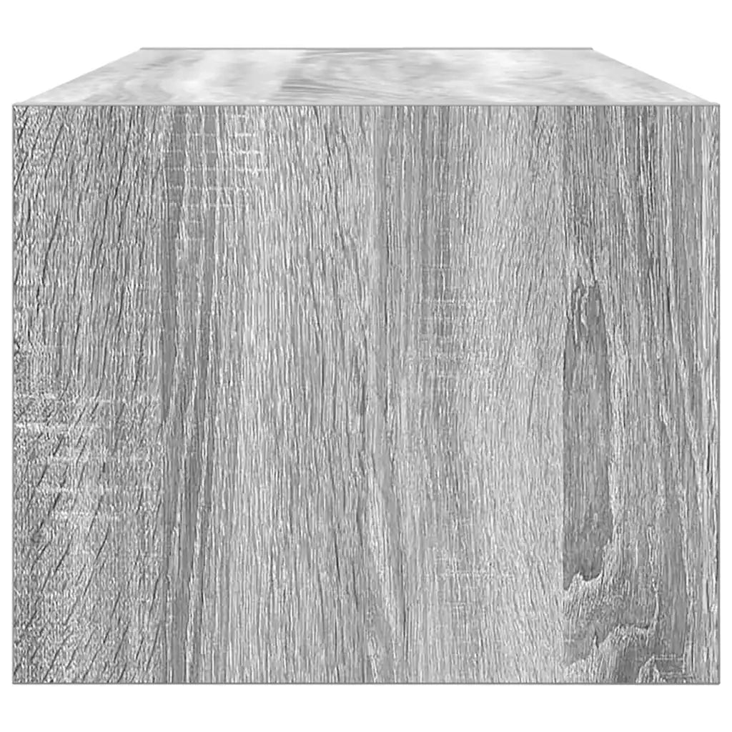 Mobili TV 2pz Grigio Sonoma 80x31x25,5 cm Legno Multistrato 861465