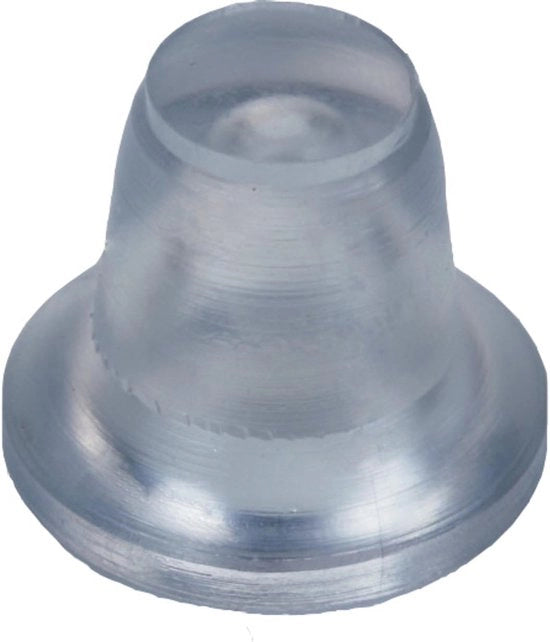 Blocco chiave in plastica | Blocco chiave | Dadi in gomma per fori chiave | Previene che le chiavi cadano fuori | Gomma di alta qualità per una forma flessibile | Set da 20 | Translucido