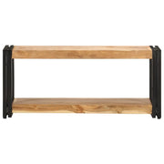 Mobile Porta TV-Credenza per TV 90x30x40 cm in Legno Massello di Acacia