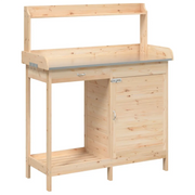 Tavolo Invaso con Mobile 110,5x45x124,5cm Massello Abete CFW6492638