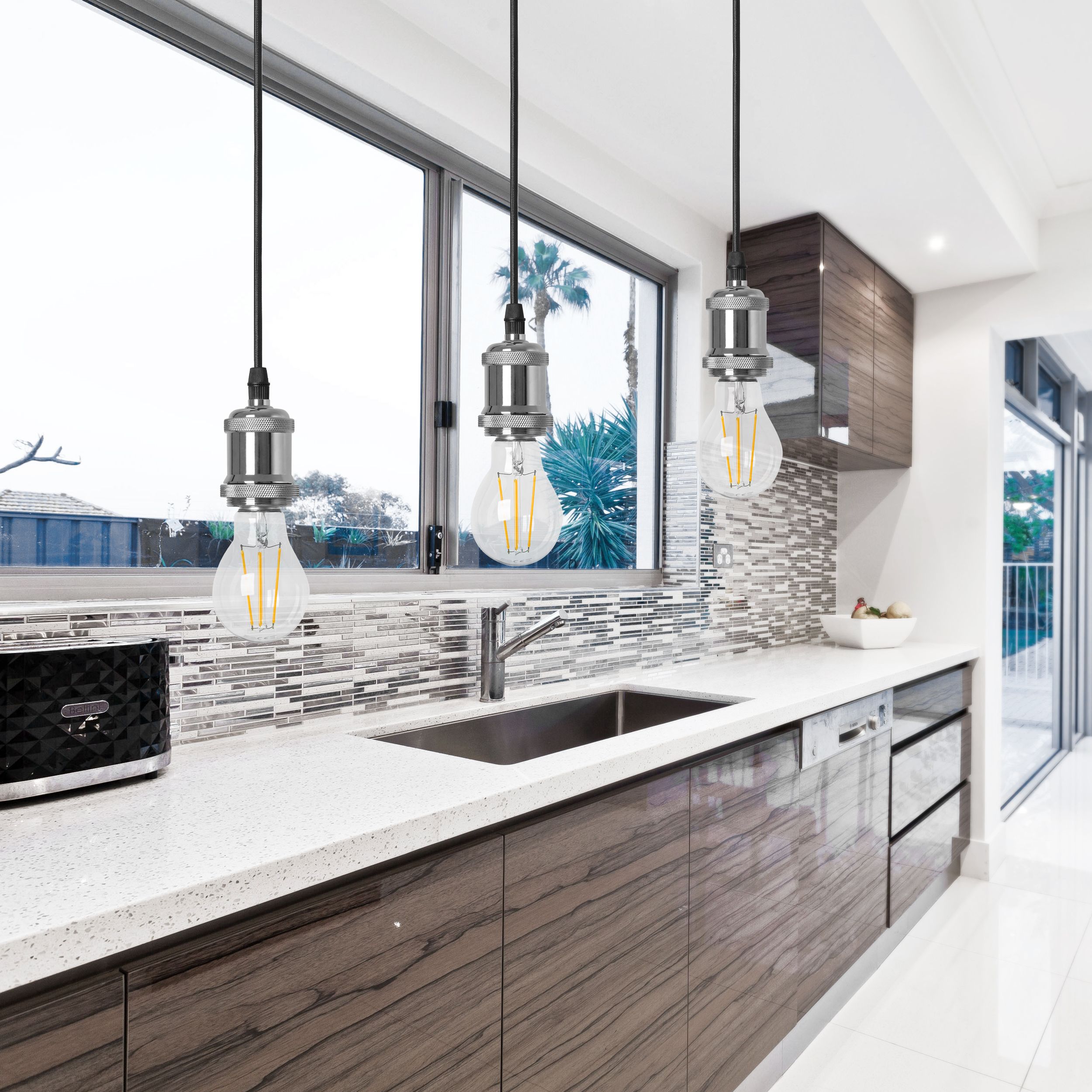 Lampada Da Soffitto Pensile Lumo Black