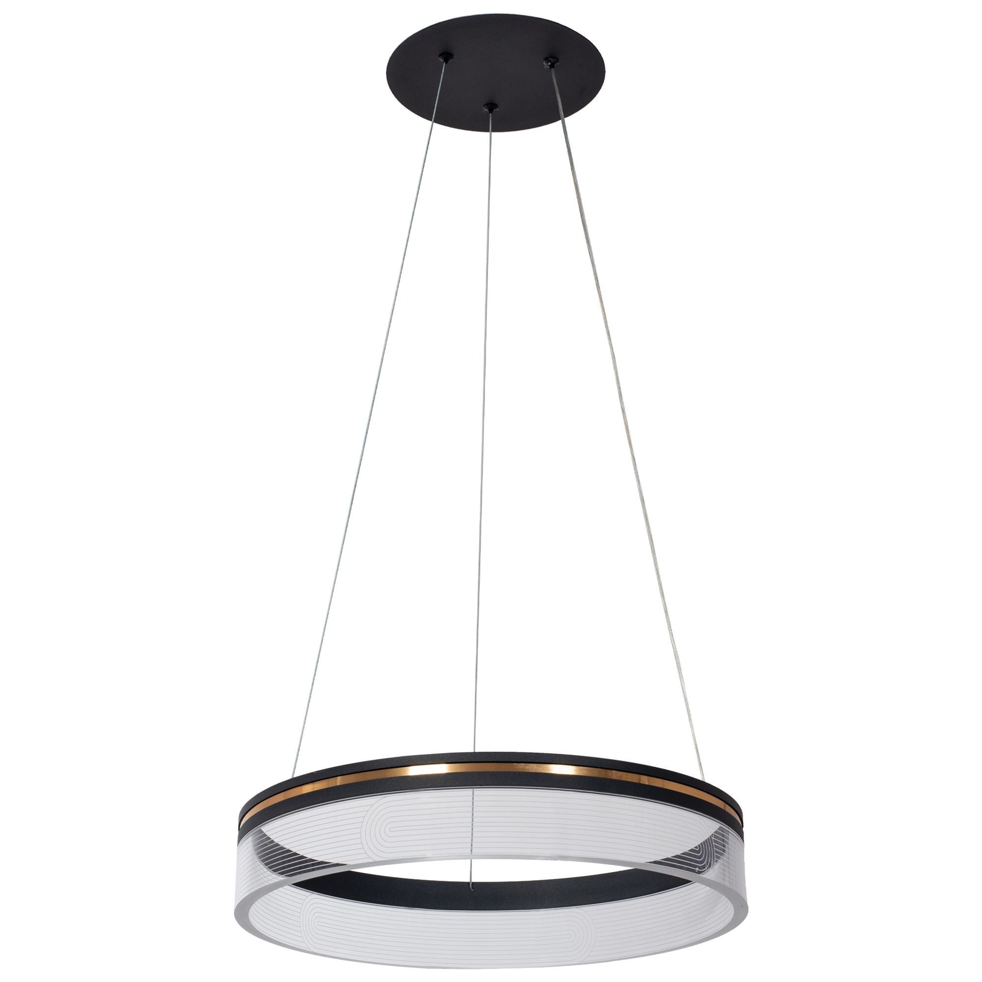Lampada App1191-cp 40cm Black