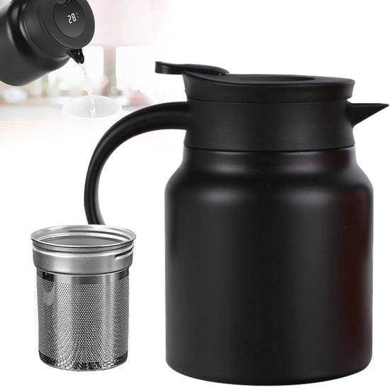 Pentola a vapore - Pentola a vapore con filtro - Vapore a doppia parete termo - Pentola a vapore in acciaio inossidabile - nero

Modello: Dubbele muurvacuüm thermo
Codice prodotto: 
Specifiche tecniche: