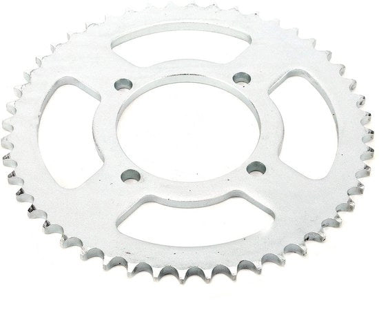 Cinghia motociclistica 48T - Alluminio 76mm - Resistente alla ruggine e alla abrasione - Per motocicli 250cc Pit Trail - Cinghia a catena - Installazione semplice - Cinghia motore