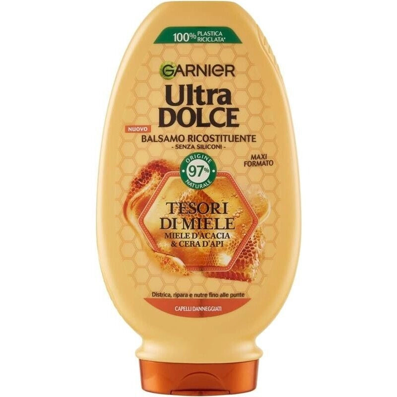 GARNIER ULTRA DOLCE BALSAMO PER CAPELLI TESORI DI MIELE 250 ML RICOSTITUENTE