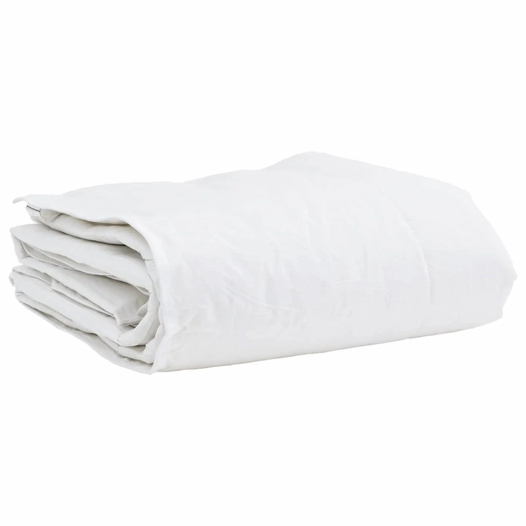Duvet Invernale con cuscino 2 pcs Bianco Piuma d'anatra 3376300
