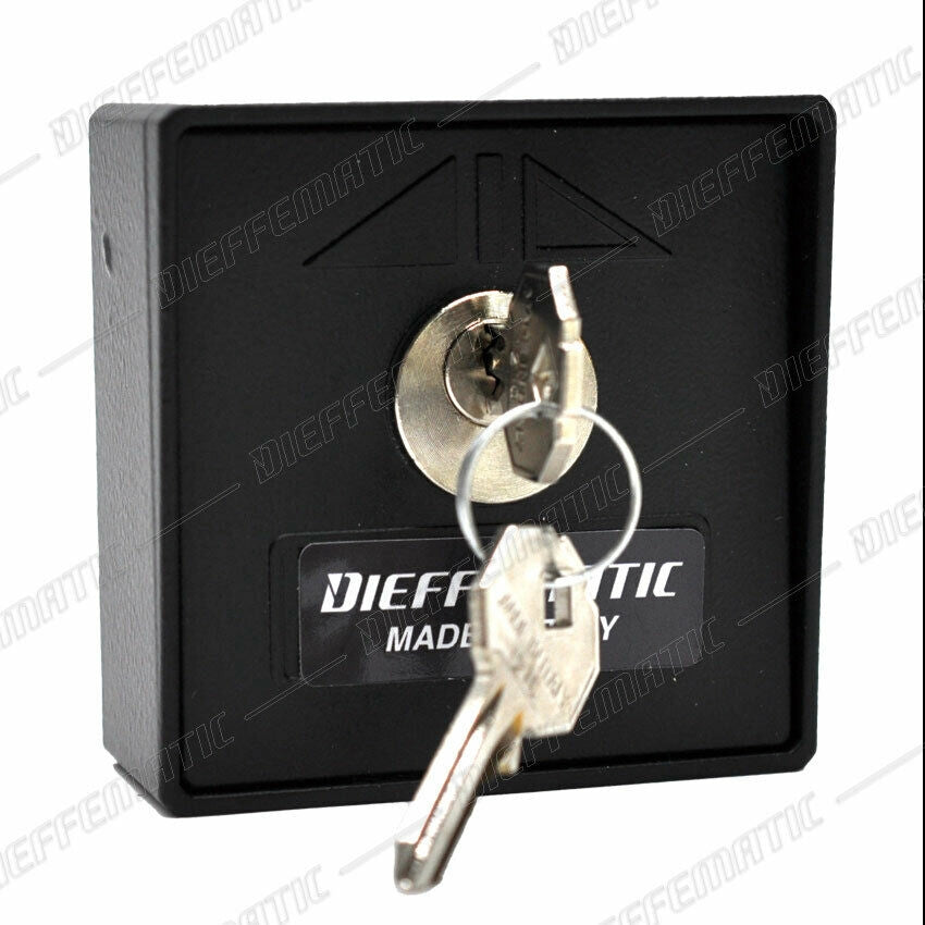 SELETTORE IN ALLUMINIO 198/1 NERO AUTOMAZIONE RICAMBIO ORIGINALE GARANZIA