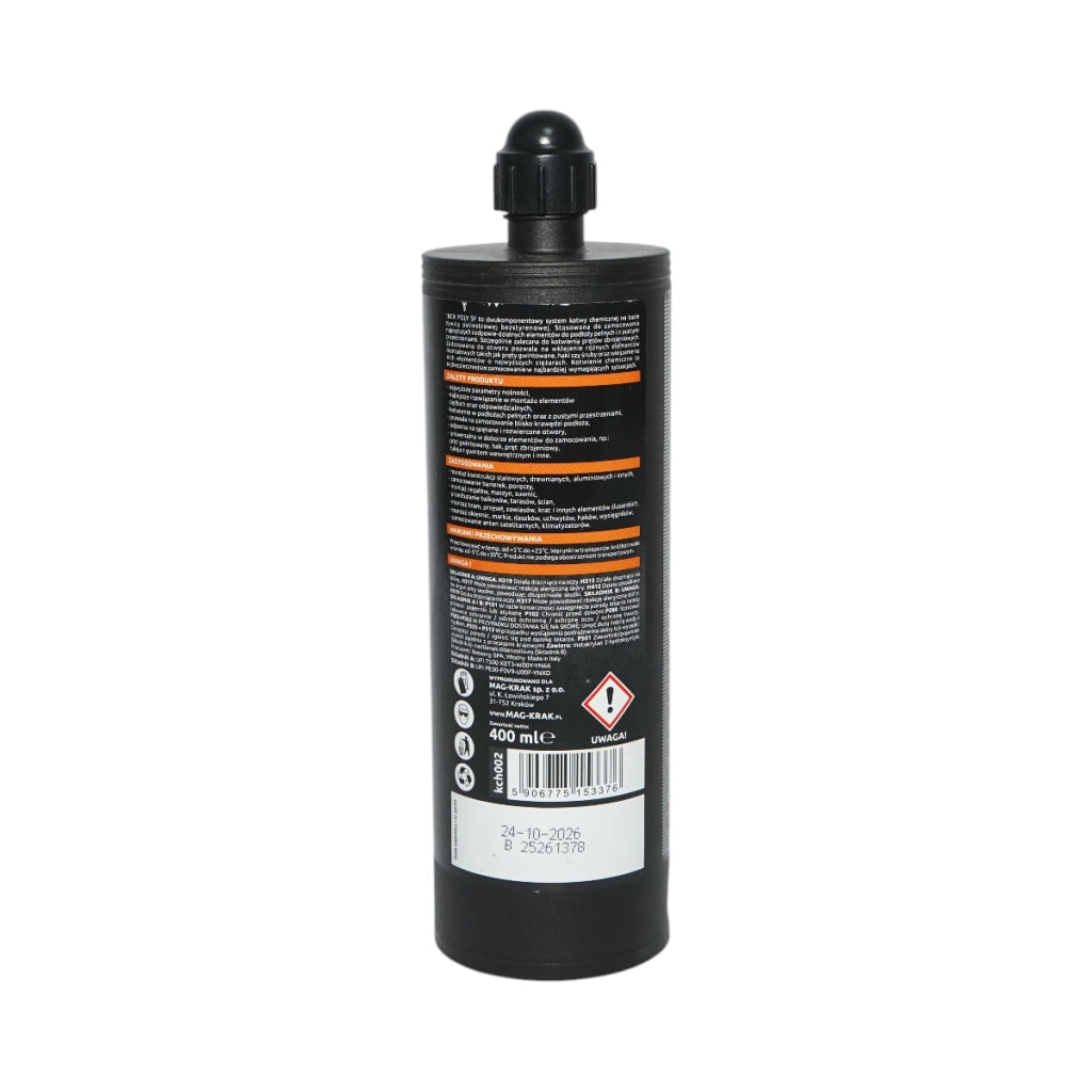 Ancora chimica senza stirene a base di resina poliestere – 400 ml