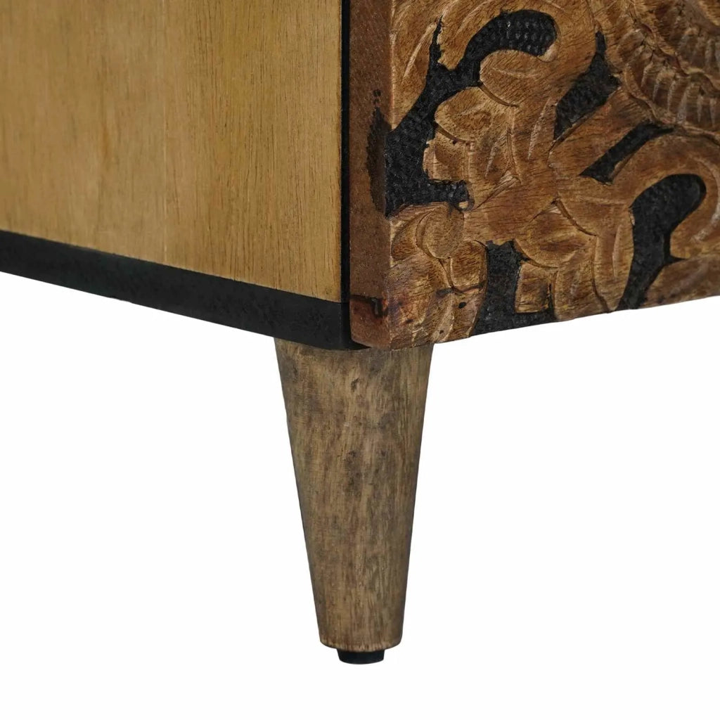 Credenza con Ripostiglio Marrone 60 x 33,5 x 75 cm