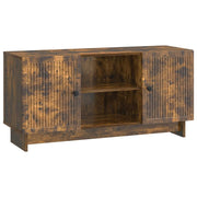 Mobile TV 102 x 34,5 x 50 cm Rovere Fumo Legno ingegnerizzato